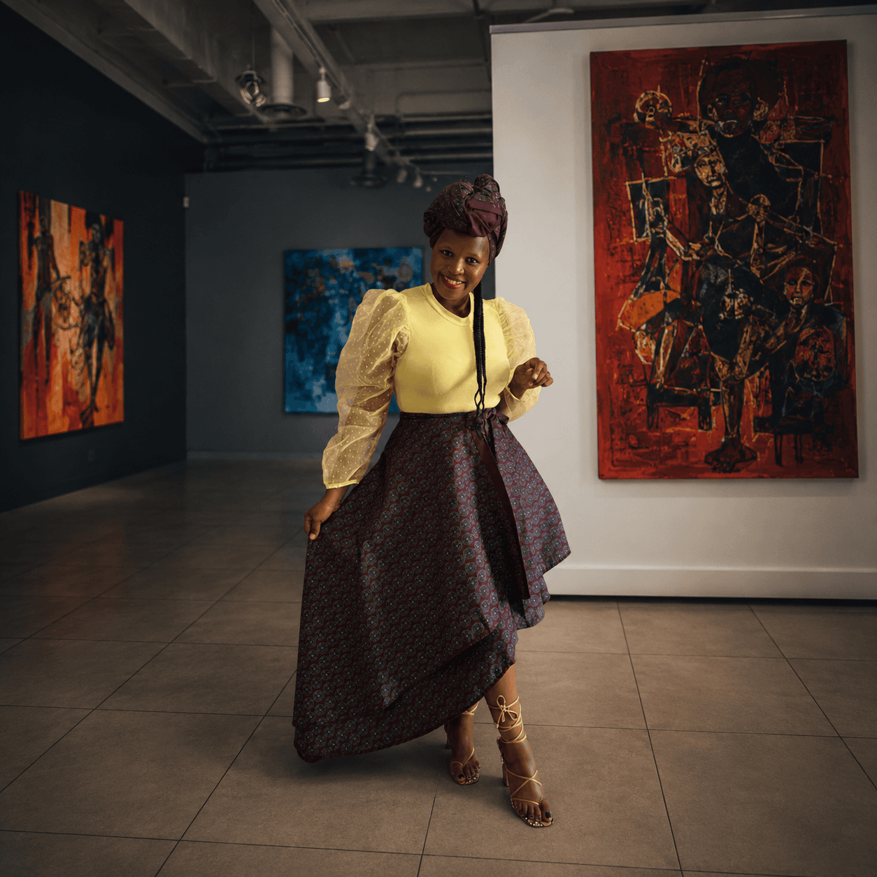 Psalm wrap Skirt